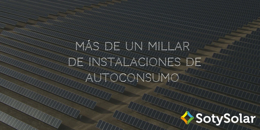 SotySolar ya ha superado el millar de instalaciones de autoconsumo