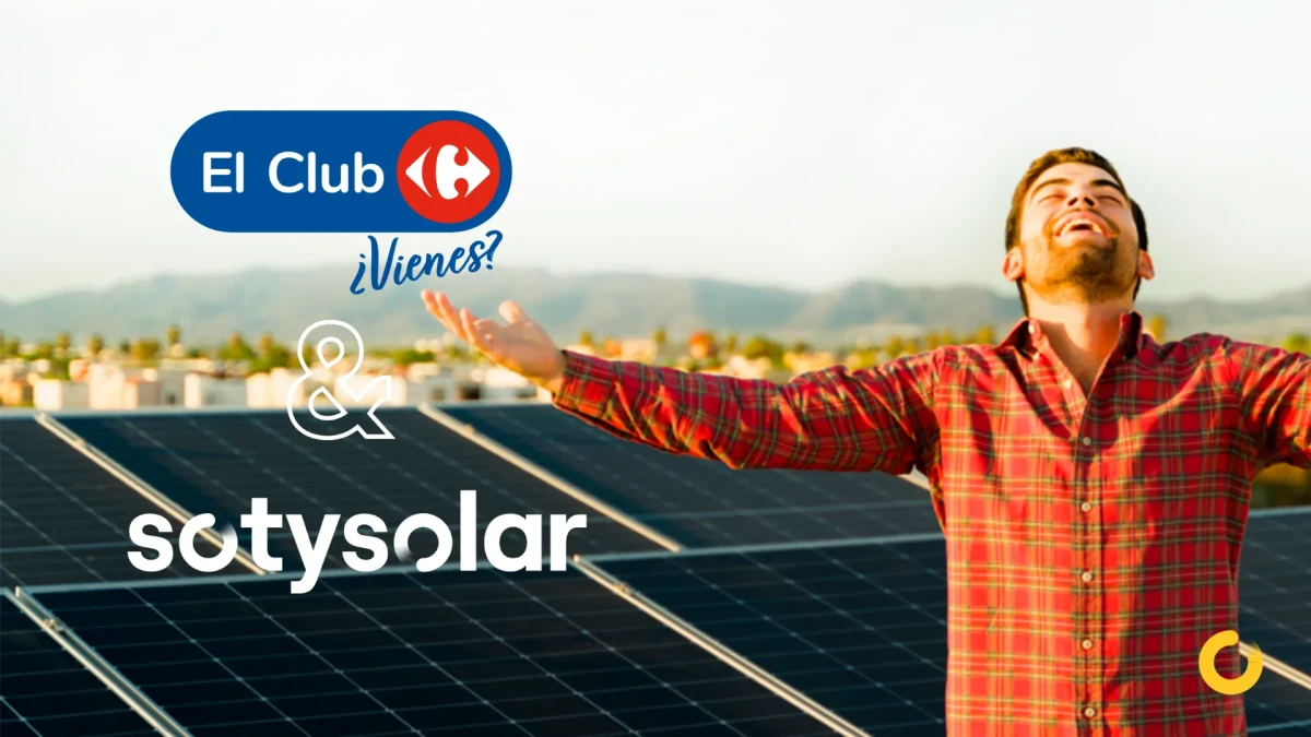 SotySolar y El Club Carrefour se unen para fomentar el autoconsumo solar