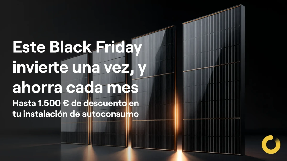 El mejor Black Friday de placas solares en 2025