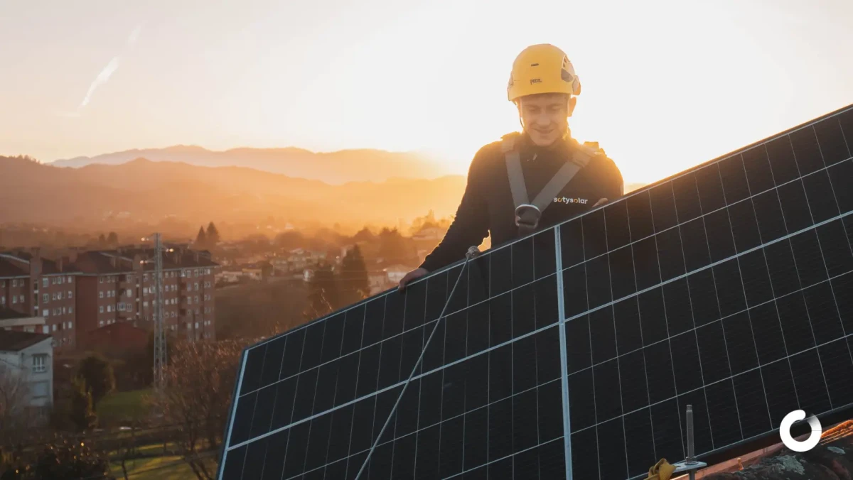 Las medidas de las placas solares