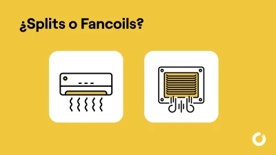 Aerotermia: splits y fancoils