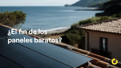Fin de los paneles baratos